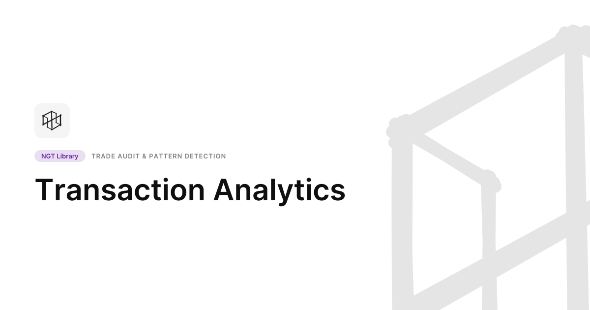 Transaction Analytics Integration | Next Gate Tech